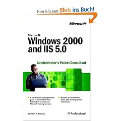 Microsoft Web Administrator's Pocket Consultant (IT-Administrator's Companion)
