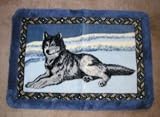 Hautman Howling Wolves Bath Rug
