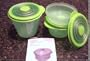 Tupperware Stuffable Mini Set 3 Lime Aid NEW