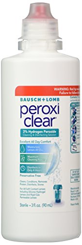 Bausch & Lomb Peroxiclear Contact Lens Clean, 2 Count