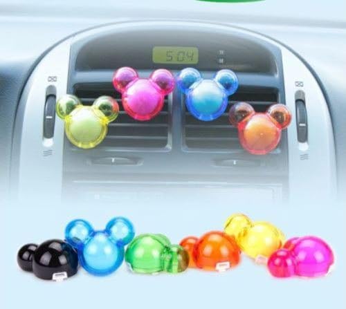 2PCS Cute Cartoon Car Air Freshener Auto Perfume Diffuser Fragrance