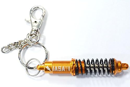 Iasati Adjustable Suspension Damper-Car Type Key Chain / Gold / for Gift (1 pieces)