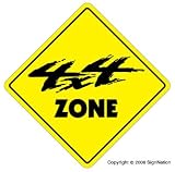 4x4 ZONE - Sign- novelty redneck monster truck mud gift