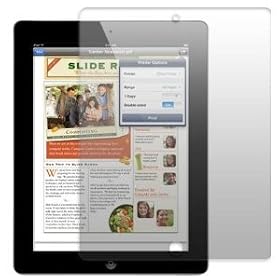 **PACK OF 2** - APPLE iPAD 3 HD, and iPAD 2 Screen Protector - 16GB 32GB 64GB - 2nd and 3rd Generation iPad - Hi-TEC ESSENTIALS