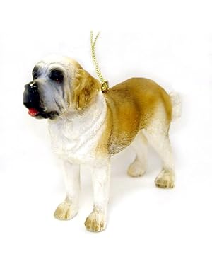 Saint Bernard Dog Canine Christmas Ornament