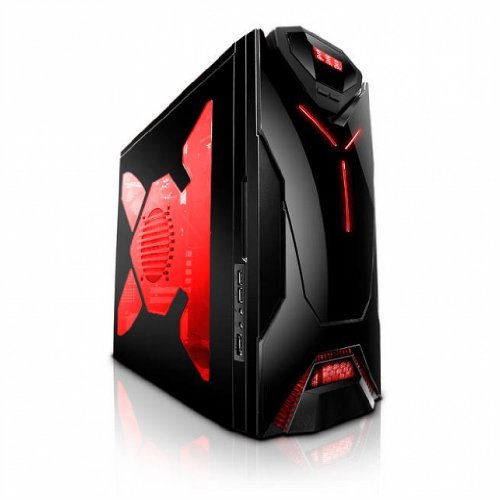 NZXT Guardian 921 RB No Power Supply ATX Mid Tower Case (Black)