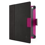 Belkin Cinema Dot Folio Case / Cover with Stand for the New Apple iPad with Retina Display (4th Generation) & iPad 3 and iPad 2 (Black/Purple)