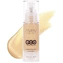 Nvey Eco Certified Organic Moisturising Foundation Fluid, 513 light skin tone - pink undertone