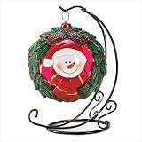 Snowman Wreath Tealight Stand