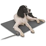 K&H Manufacturing Deluxe Lectro-Kennel Large Gray 22.5-Inch by 28.5-Inch 80 Watts