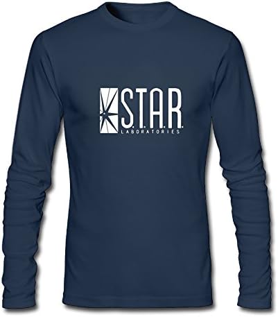 Long Sleeve Man's STAR LABS T-shirts T Shirt Printing Retro Homelike
