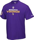 Reebok Minnesota Vikings Prime Short Sleeve Sideline T-Shirt