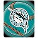 Florida Marlins MLB 50 x 60 Fleece Throw Blanket