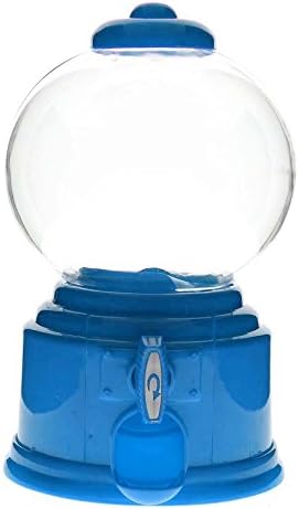 A Trust Mini Candy Machine Dispenser Saving Coin Bank Money Storage Box Unique toy For Kids Christmas Gift (Blue)