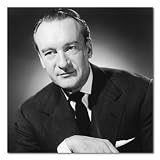 George Sanders B&W Box Canvas Print Gallery Wrapped - 12x12 Inches