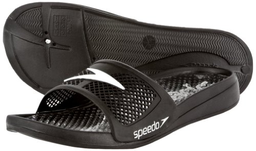 Speedo Shirahama Massage Slide 8062260299, Herren Bade Sandalen, Schwarz (black/white), EU Preisvergleich