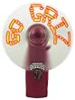 Montana Grizzlies NCAA Message Fan Blister Pack