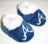 Atlanta Braves MLB Baby Bootie Slippers