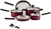 Farberware Premium Nonstick 10 Piece Cookware Set, Red
