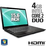 Lenovo Ideapad U 550 15.6 Inch Black Laptop   Up to 6 Hours of Battery Life
