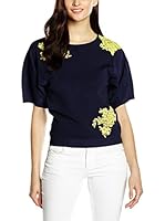 Giorgio Grati Blusa Julia (Azul Oscuro / Amarillo)