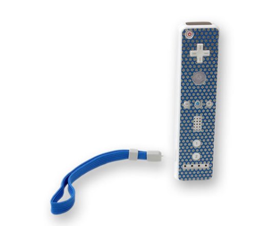 Wii Remote Sparkle Sticker Sky Blue