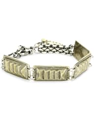Ax + Apple "Imperial Ash" Qin Bronze Drop Link Bracelet