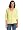Calvin Klein Performance Women's Twisted Slouch Zip Up Hoodie, Pineapple, X-Small