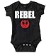 Rebel Nerd Sci-Fi Retro Gift Classic Movie Romper Bodysuit