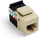 Leviton 5G108-RI5 QuickPort(r) Cat-5e Jack (Ivory)