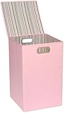 JJ Cole Hamper, Pink Stripe
