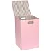 JJ Cole Hamper, Pink Stripe