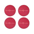 4 Air Red Round Table Hockey Pucks