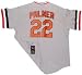 Jim Palmer Baltimore Orioles Autographed Gray Cooperstown Collection Throwback Jersey with HOF 90 Inscription