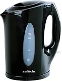 Black kitchen cordless jug kettle