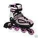 Toys : New Bronx 09 Adjustable Inline Skates Size 12J-2 Pink