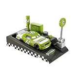 Disney Pixar CARS Movie 1:55 Die Cast Car Race-O-Rama Pit Race-Off Vitoline 61 with Launcher by Cars
