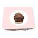 Dolce Boxed Glitter Note Cards - Chocolate | Rungtong & Co. Stationery Line