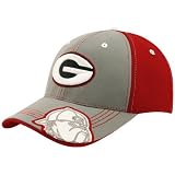 Top of the World Georgia Bulldogs Red EZ Goin' One-Fit Hat