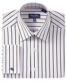 Sean John - Sean John Brown Pink French Cuff Dress Shirts