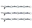 BICO AUSTRALIA JEWELRY - BRACELET (FB43) Available Crystal Colors: Red, Clear, Blue, Light Blue Available Lengths: 7 inch