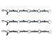 BICO AUSTRALIA JEWELRY - BRACELET (FB43) Available Crystal Colors: Red, Clear, Blue, Light Blue Available Lengths: 7 inch