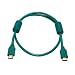 HDMI 1.3a Cable 28AWG - 3ft w/Ferrite Cores (Gold Plated Connectors) - GREEN