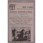 J.S. Bach: Four Concerti for Various Instruments by Johann Sebastian Bach, Robert Wolinsky, Krista Bennion Feeney, Stephen Taylor, and Mayuki Fukuhara