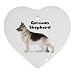 German Shepherd Ornament (Heart)