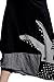 ELLAZHU Women Baggy Patchwork Genie Pants Harem Trouser GY09 Black
