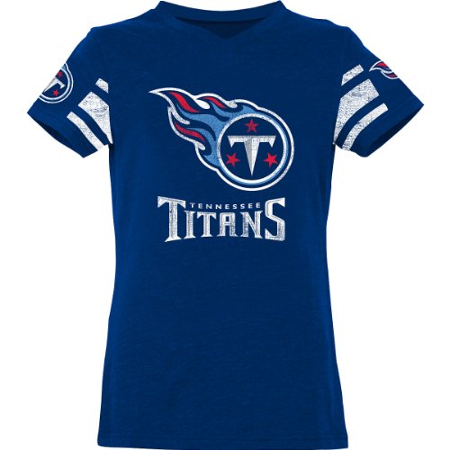 Reebok Tennessee Titans Girls (7-16) Fashion Jersey T-Shirt Large