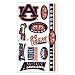 Auburn Tigers Temporary Tattoos Set (Set of 6 Sheets)