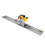 DEWALT DC351SKL 28-Volt 6-1/2-Inch Cordless TrackSaw Kit with 59-Inch Track
