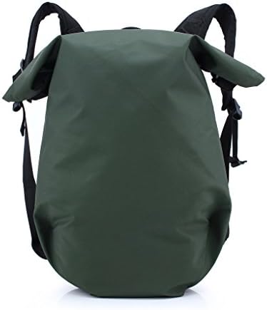 Waterproof Backpack, Padded Back Support, Cushioned Adjustable Straps, Inner Zip Pocket &amp; Splash Proof Outer Zip Pocket for Hiking Camping Traveling Outdoor Activities army green